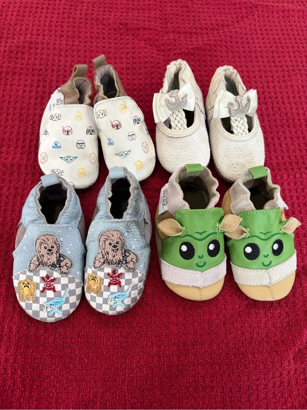 Robeez | Set of 4 Baby Slip-Ons